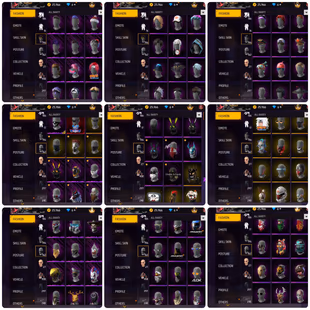 BANDIT || ONE PUNCH MAN || OG 7 YEARS ACCOUNT || HIGH VALUE RARE SKINS - Image 6