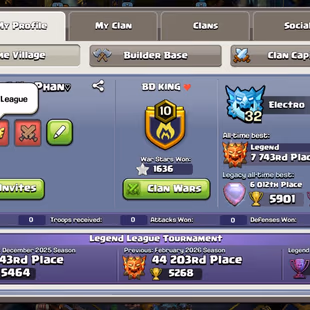 🔥TH 18 AlMOST MAX🔥 XP 255-HERO MAX 105-105-95-80-55- 9 EPIC EQUIPMENT MAX-WALLS DEFENSE MAX-NC YES-BEST DEAL - Image 8