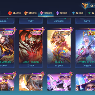 M310|LVL96|131HEROES|458SKIN|MEGACOLLECTORIII|2LEGEND|4ASPIRANTS|2STARWARS|5KOF|4SANRIO|MYTHICALGLORYS39 - Image 3