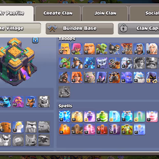🌲[ TH-14 MAX ]🌲S.BALL [MAX] | A.FIGURE [MAX] - NICE EQPMNT || MAX DEFENCES - TROOPS - DEF - HEROS  - Image 3