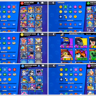 2020 ACCOUNT | 30100 TROPHIES  | 52 SKINS  | 66 BRAWLERS  | 2 HYPERCHARGE  | MYTHIC SKINS  | LVL 131 - Image 2