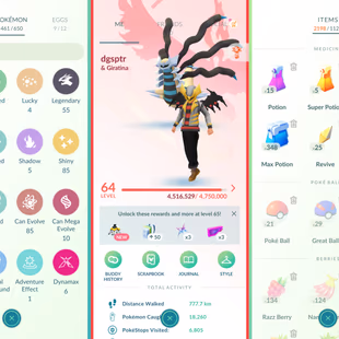 Super Cheap ! Team Red ! Lvl 64 ! 55 Legendary ! 85 Shiny ! 7 Perfect ! 8 Mythic ! 5 Shadow ! Safe ! Instant Delivery - Image 1
