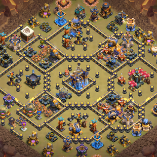 🔥Xp-219🔥 || Th18 High Defense || Good Epic Equipment || Heroes 83-90-51-65-35 || 6 Builders || Cheapest Account - Image 1