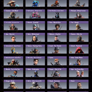 8 Mythic Gun (1 Max)🔥26 Legendary Gun🔥 Characters - 1 Mythic (Templar) - 1 Legendary - Activision Full Access - Image 3