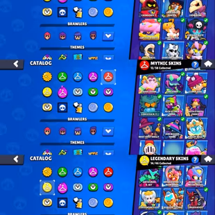 84K TROPHY|375 SKINS|47 MAX|43 HYPER|150 GEMS|7K COINS|WOODY COLT|JADE AGENT COLT|LEON THE STRAY|CLASSIC SHELLY|OUTLAW C - Image 5