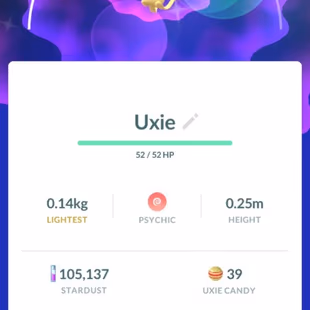 0P BEST STARTER LEVEL 23 4x SHINY LEGENDARY SHINY UXIE MESPRIT 50x LEGENDARY 4x SHINY 113x RARE CANDY - Image 7