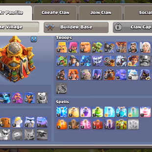 [ PREMIUM TH-16 ] || NICE EQUIPMENT || STRONG DEF - TROOPS || HEROS: 54-66-40-37-18 || CHILD ACCOUNT || BEST DEAL - Image 3
