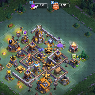 Th17 | Hero-95-95-75-50 | Equipment-11-Epic Almost Max | XP-258 | Defence Wall Almost Max | NC-Yes | BEST-DEAL   - Image 7