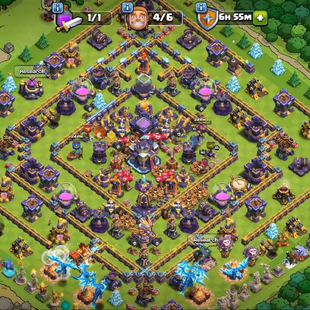 NEAR MAX TH15 😍 HEROES[ 80-90-61-58-35] 🔥 FREE RENAME | BUILDING MAX | INSTANT DELIVERY. - Image 1