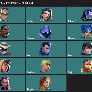 lvl102 VANDAL KURONAMI--- 17SKINS /12AGENTS - Image 2