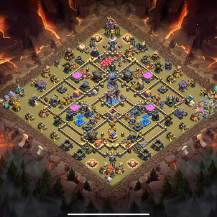 RARE🔥 5084 WAR STAR 💎 TOWNHALL 18 []30 EQUIPMENTS 258 XP  7K LEGEND - 100-100-90-75-50 HERO- RENAME 1K - TREE  - Image 1