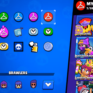 🔥22k Trophies🔥 || 81 Brawlers || 16 Max || 12 Hyper || 206 Exclusive Skins || Cheapest Account - Image 6
