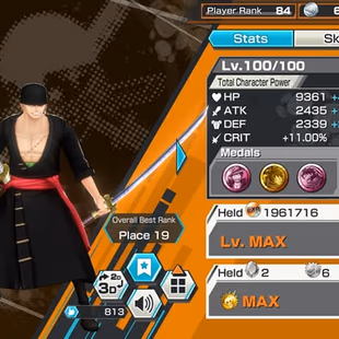 [4166][IOS+ANDROID] 13 EX META - HB 83 - Zoro Full B52,52 + Nusjuro + Kizaru + Blackbeard + Law + Saturn + Whitebeard  - Image 5