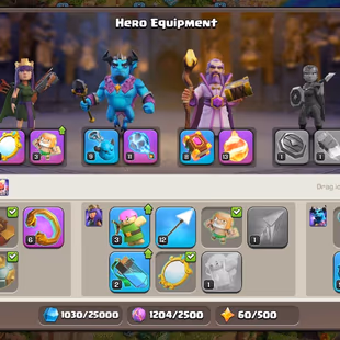 🔥(1X PAID SCENERY-FULLY MAX TH-11] 🔥[7EPIC-S.BALL MAX-F.BALL] | HERO-50-50-30-20 | RENAME FREE |LOW PRICE - Image 8