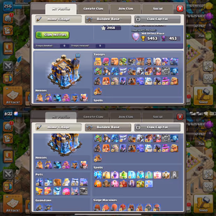 [ALL LEAGUE SKIN AND WAR ARENA] RARE TH-18 NEAR MAX! XP-256! 5X EPIC EQUIPMENTS MAX! HEROES:-104-103-93-80-53! BEST DEAL - Image 3