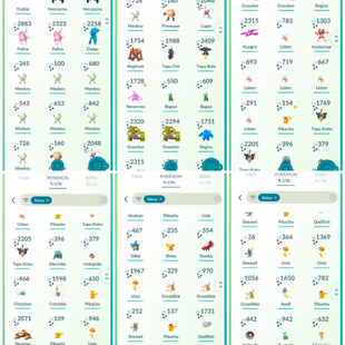 🛑[MG] LEVEL 53 | TEAM INSTINCT | TOTAL POKEMON 700 | 178 SHINY | 304 LEGENDARY | 23 MYTHIC | 2023 YEAR |17506217 XP - Image 3