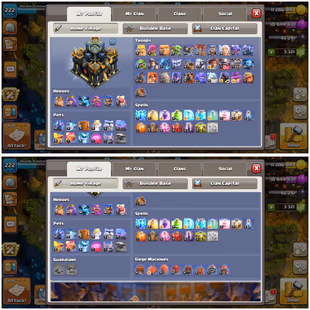 🔥TH 17 Almost Max🔥Dragon Statue !! Heroes:- 80-84-56-58-35 !! Rare 11 Epic Equipment !! Goblin Cave Scenery !! Nc: Yes - Image 3