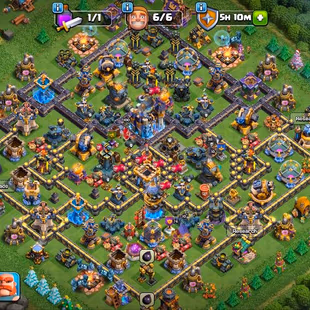 💎[HIGH GEMS]💎 Th18 ALMOST MAXED ACCOUNT WITH 9000 GEMS || HEROES(91-100-89-74-38-1) || ALMOST MAXED LAB  - Image 2