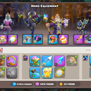 Th18 | Hero-90-96-80-42-15 | [Blacksmith [9-Epic Almost Max] | Defence Almost Max | XP-243 | NC-Yes | BEST-DEAL - Image 5