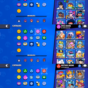||TROPHY:21781||5 BRAWLER MAX LEVEL||30 BRAWLER 9 LEVEL||72 BRAWLER||81 SKIN||53 DIAMOND - Image 4