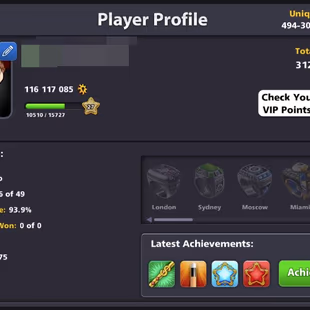 100 Milllion COINS - LEVEL 25 - 50 CASH - Multimillionare cue - Full Access - Instant Delivery - Image 4