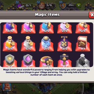 🔥TH 18 ALMOST MAX🔥XP 268-MEDALS 2200-ALL HERO MAX- 5 EPIC EQUIPMENT MAX AF 25-WALLS DEFENSE MAX-BEST DEAL - Image 8