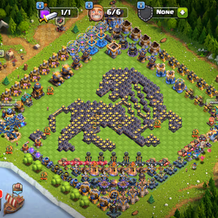 RR💥XP-278 TH 18 NEAR MAX💥5 HERO MAX 105/105/95/80/55 | 7 EPIC MAX 15 EPIC E.Q | 595 MEDEL NC-YES BUILDER BASE FULL MAX - Image 1
