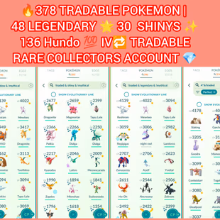 🎯HIGH VALUE 136 HUNDO IV)🔥 LEVEL 57 2025 | RESHIRAM MEWTWO ZAPDOS RARE | 50 LEGENDARY | RARE COLLECTOR/ INSTAN DLVR - Image 6