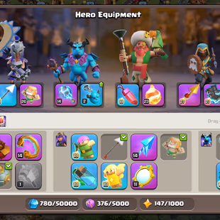 NEW HERO LEVEL 19 [TH18] NEAR MAX || HERO 105-105-71-80-55-19 || SOLID EPIC EQUIPMENT || HIGH PROFILE || CHEAP - Image 6