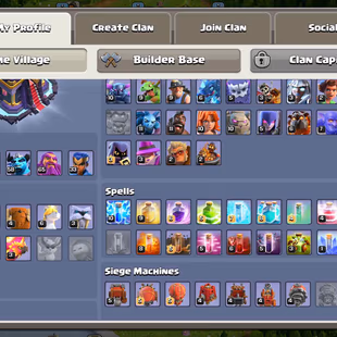 ❗[ PREMIUM TH-15 ]❗HEROS: 75-90-58-65-33 || FIREBALL [MAX] || R.SPEAR - E.BOOT [14] || STRONG DEF - TROOPS - BEST DEAL - Image 4