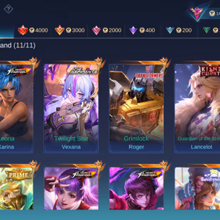 PREMIUM HYPER BASED ACC || EXALTED 1 || 2 LEGEND || 11 GRAND || 8 EXQUISITE || SKINS 440 - Image 5