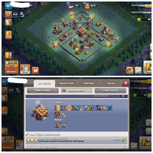 5 SCENERY [ 25 SKINS 11 LEGENDARY SKINS ] TH 14 NEAR MAX | 76-76-51-53-27 HEROES | 5 EPIC EQUIPMENTS | FULL ACCESS  - Image 7