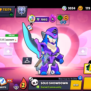 11.11 PIN | 282 SKINS | 73.400 TROPHY | 98 BRAWLERS | 24 HYPERCHARGED | 28 MAXED BRAWLERS | 2 BUFFIES - Image 2