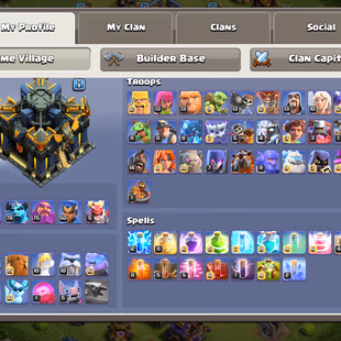 TH17 Max Heroes Account | King 100 | Queen 100 | Warden 75 | RC 50 | Max Defence  - Image 5