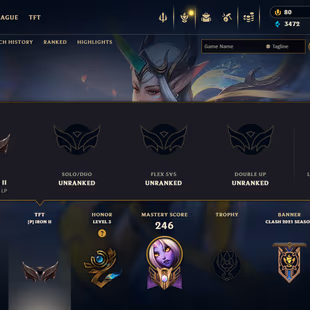 [EUNE] 234 Skins | 101 Champions | Unranked (Ex Silver) | Level 186 | INSTANT DELIVERY - Image 2