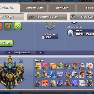 267 | 11x EPIC EQUIPMENT TH17 WALLS FULL MAX | SUPER CHEAP | [ HERO-50-39-29-43-45-5 ] | MAGIC ITEMS | NC FREE | FULL A - Image 3