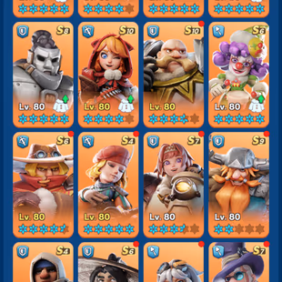 3 - 3 Char | FC 9 (593M) + FC 9 (540M) + FC 8 (394) | VIP 9 | 11 Skin | 1 Helios | 110k Gems | INSTANT DELIVERY!  - Image 6