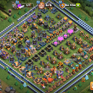 💥 DEFENCE MAX-6 EPICS MAX[SB-MM-FA-FB-EB-RS-ALL MAX]MAX HEROES[71-74-80-26(WARDEN MAX💥80)]-STRONG TROOPS-BEST DEAL - Image 1