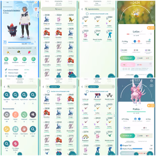 6 SHINY LEGENDARY | 43 LEGENDARY | PALKIA | LATIAS | DIAGALA | GROUDON | ZAMAZENTA | NECHROZMA | INSTANT DELIVERY. - Image 1