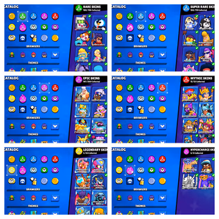 Almost Max Account [] Trophy 69K [Max Brawler 82x] [] All Brawler Unlock [] Hyper 78x [] Skins-368x-Profile-430x-Icons - Image 3