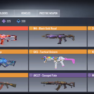 Mythic 🔴 AK117 🔴 GKS : Tactical Unicorn - KRM Red Fissure - D73 - Image 2