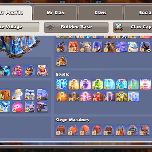 💙 ALL EPIC MAX 💙 6 HEROES MAX | TH 18 MAX | ALL TROOPS MAXED | GLOBAL 939 RANK | ALL WAR BASE UNLOCKED | DECORATED  - Image 5