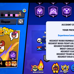RARE-METEORIC II | 90K TROPHY-470X SKINS | 99/99 BRAWLER | ALL MAX | 90X HYPER | 962X PIN | 530X ICON |R-101!S-121!E-196 - Image 5