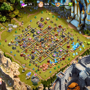 🔥TH-17 [ FULL WALL MAX ] LEGENDARY CLASH DRAGON SCENARY🔥AQ-99 BK-98 GW-76 MP-78 RC-47| LEGENDARY HERO SKIN - Image 1