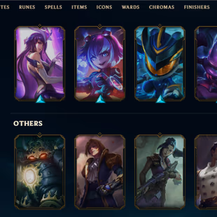 SEVER [ NA ] -51 LVL  - UNRANK - 129 SKINS - 85 CHAMP [ 1561 BE - 32 RP ] - FULL ACCESS Rare acc - Image 4