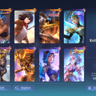 RC202|LV 44|HERO 115|SKIN 248|RENOWNED III|ALL EMBLEM MAX| KARINA KOF|FANNY MIKAS (AOT)|ROGER TRANSFORMERS|NATALIA COLLE - Image 1