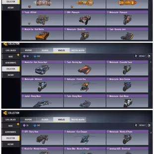 FULLY STOCKED | RANK LEGENDARY | LEVEL 400 | 1 MYTHIC GUN | 11 LEGENDARY GUN | 404 EPIC GUN | 200 EPIC SOLDIER | FULL AC - Image 5