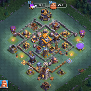 LEGEND ATB💎 DRAGON PLACE SCENERY 💎 HIGH TOWNHALL 18 - 101-105-85-80-52-9 HERO - HIGH EQUIPMENT - 500 GEM -BH 10 -CHEAP - Image 2