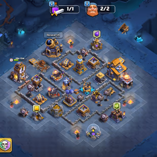 Th18 Almost Max | [5-Hero Max] | [13-Epic Almost Max | Defence Wall Max | XP-245 | NC-Yes | BEST-DEAL   - Image 7