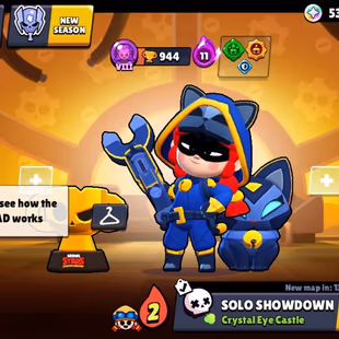 45 MAXED BRAWLERS | 63K+ TROPHIES | 91 BRAWLERS UNLOCKED | 25 HYPERCHARGED BRAWLERS 220+ PREMIUM SKINS | SAFEST  - Image 2
